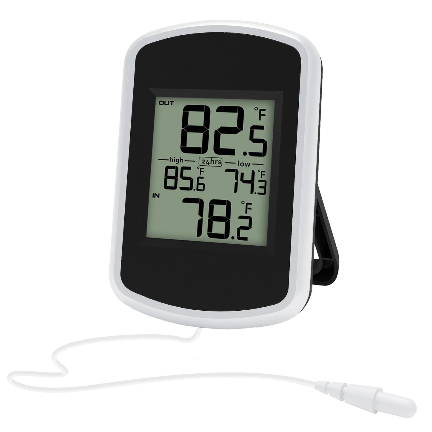 BIG SCREEN DIGITAL POND / AQUARIUM DUAL TEMPERATURE MONITOR, THERMOMETER.