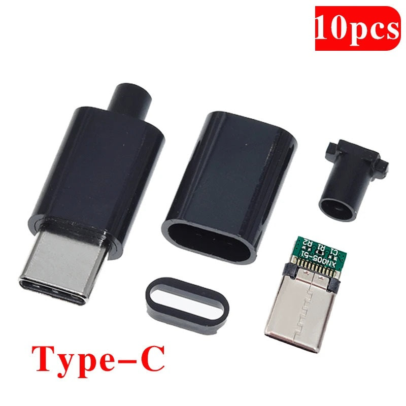 10 x TYPE C USB 3.1 3A FAST CHARGE USB CONNECTORS