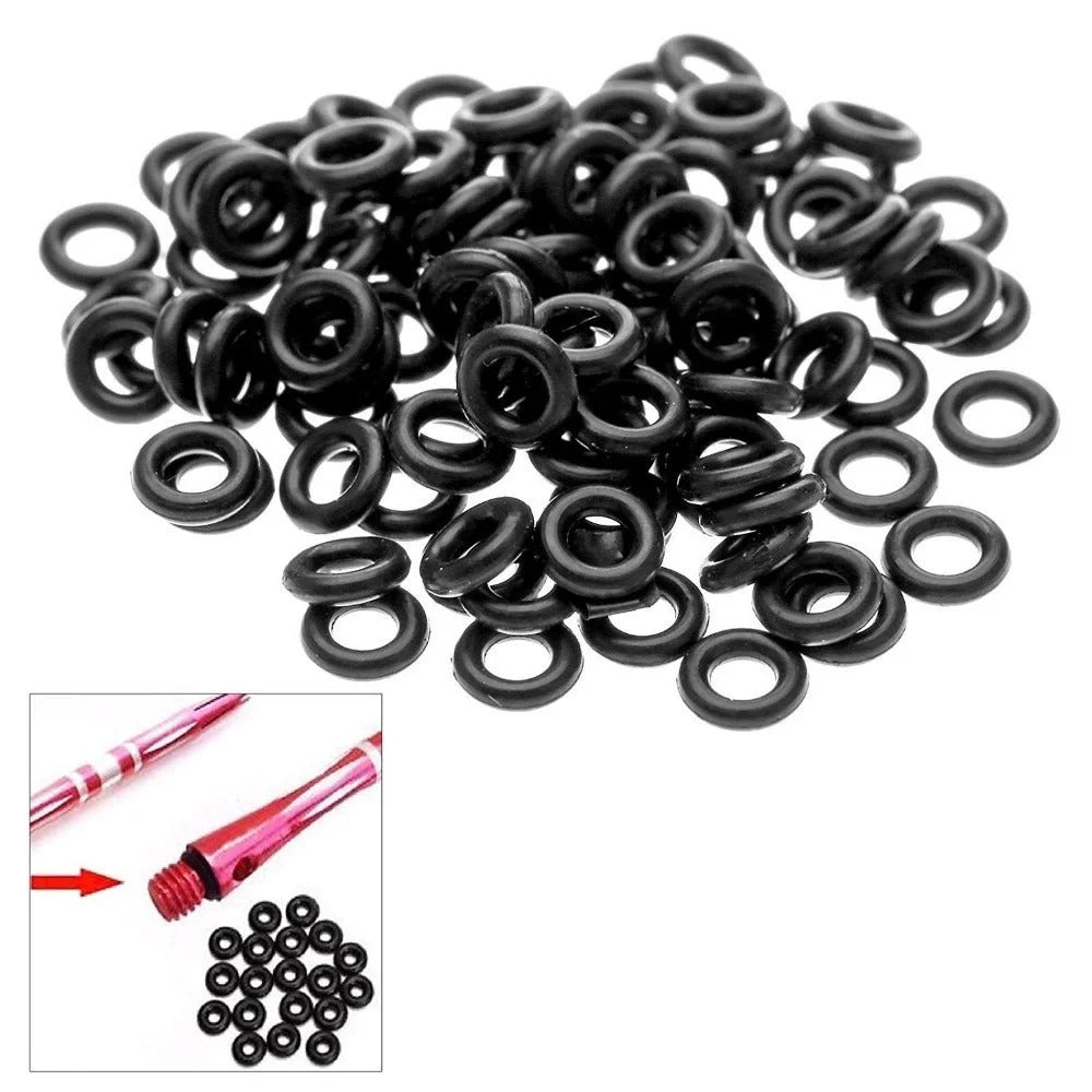 30 x RUBBER DART SHAFT O RINGS