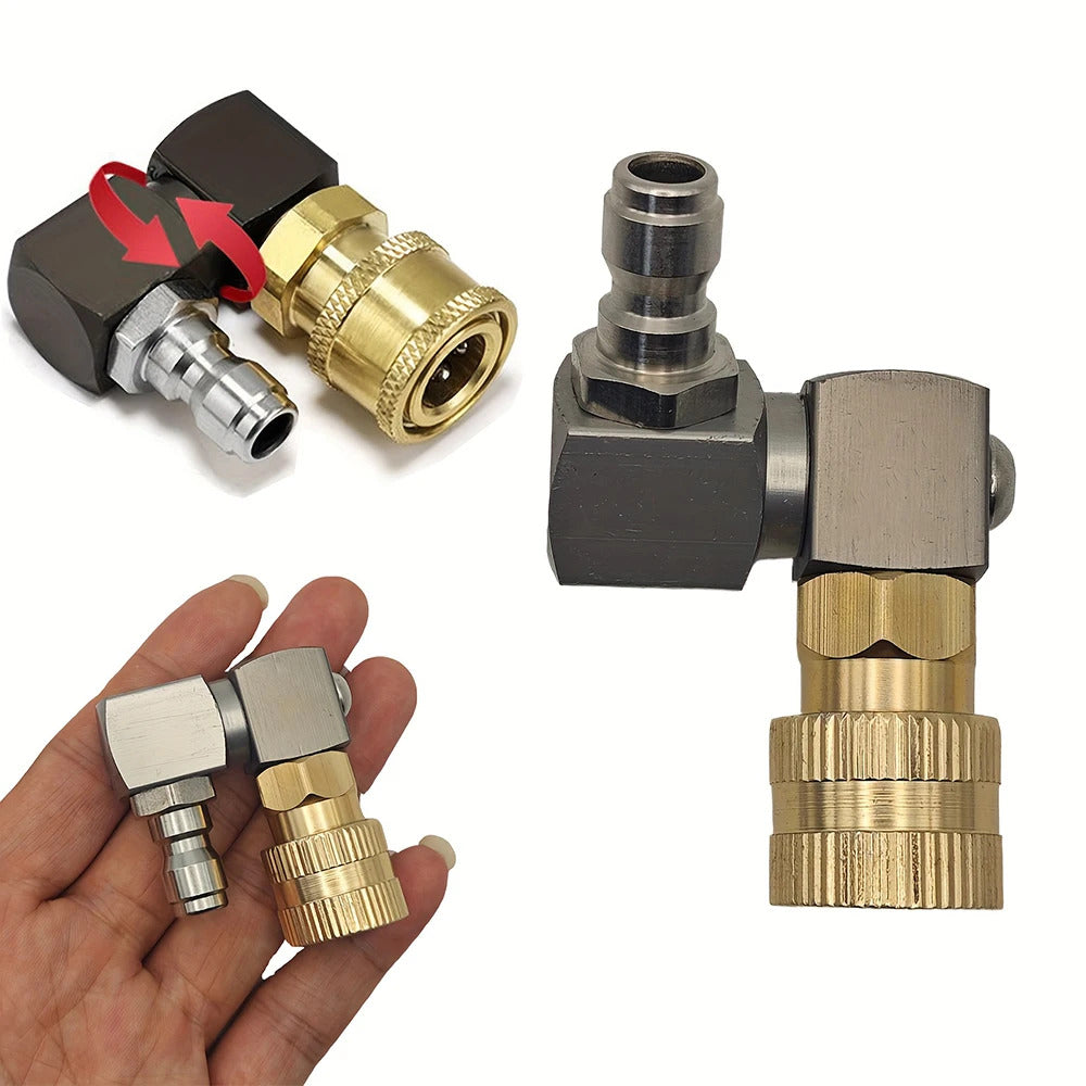 360° ROTATING PRESSURE WASHER GUN NOZZLE 1/4 QUICK CONNECT
