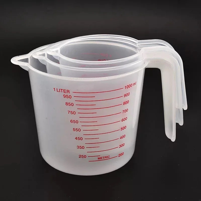 3 x MEASURING JUG SET 250ml 500ml 1000ml