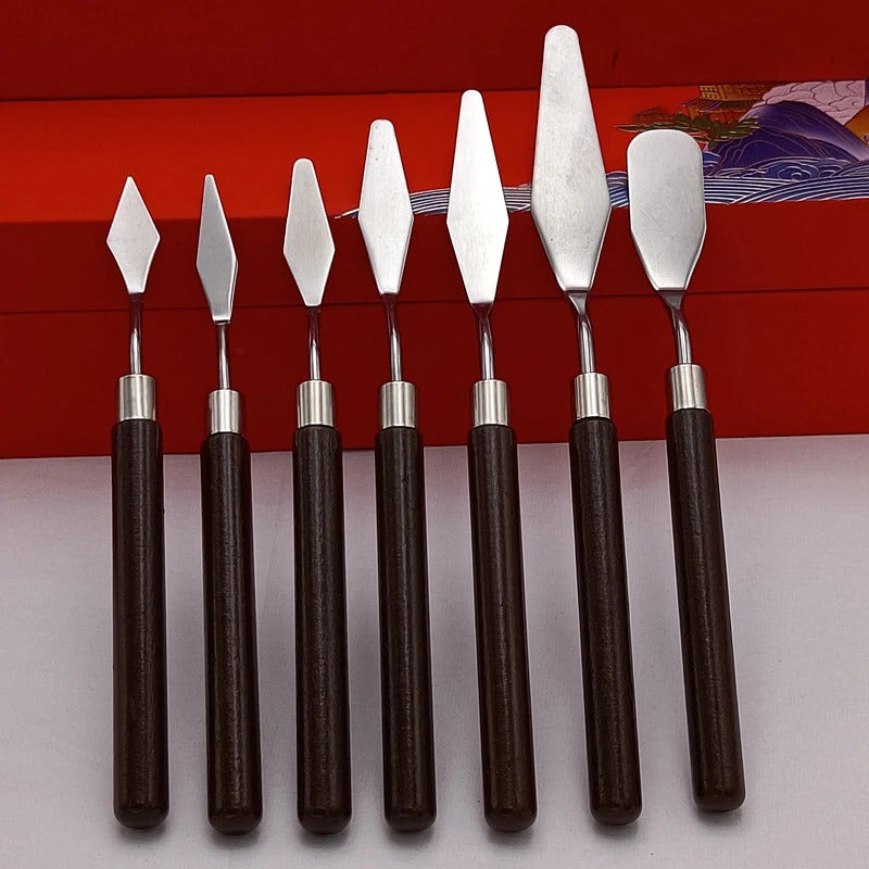 7 x OIL PAINTING TOOL KIT