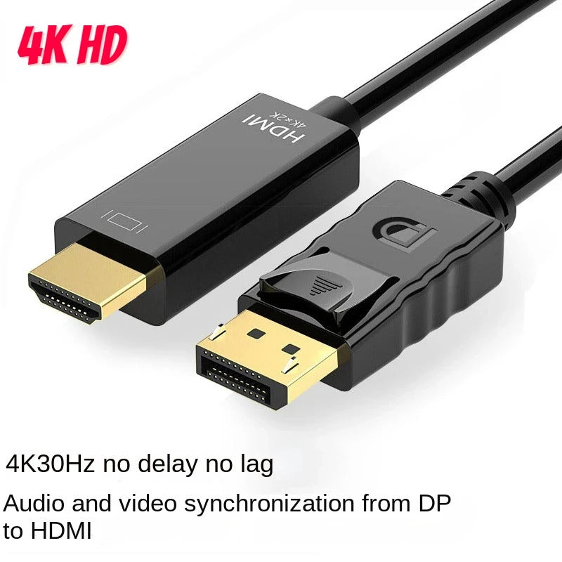 DISPLAY PORT TO HDMI CABLE 1.8m