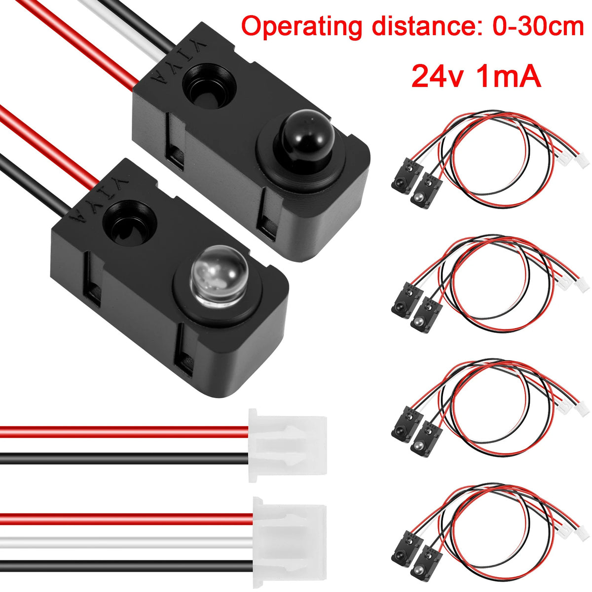 4 PAIRS BREAK BEAM SENSOR 24V – INFRARED THROUGH-BEAM PHOTOELECTRIC DETECTOR
