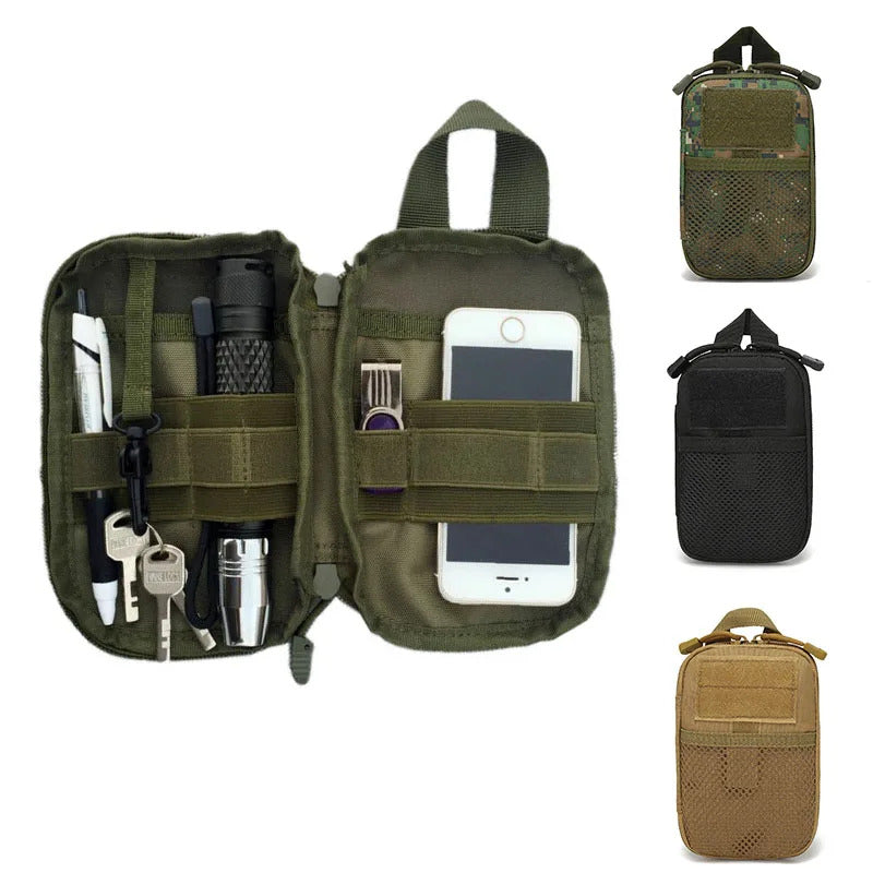 TACTICAL MOLLE MEDICAL WAIST BAG FIRST AID POUCH EDC HUNTING CAMPING OUTDOOR