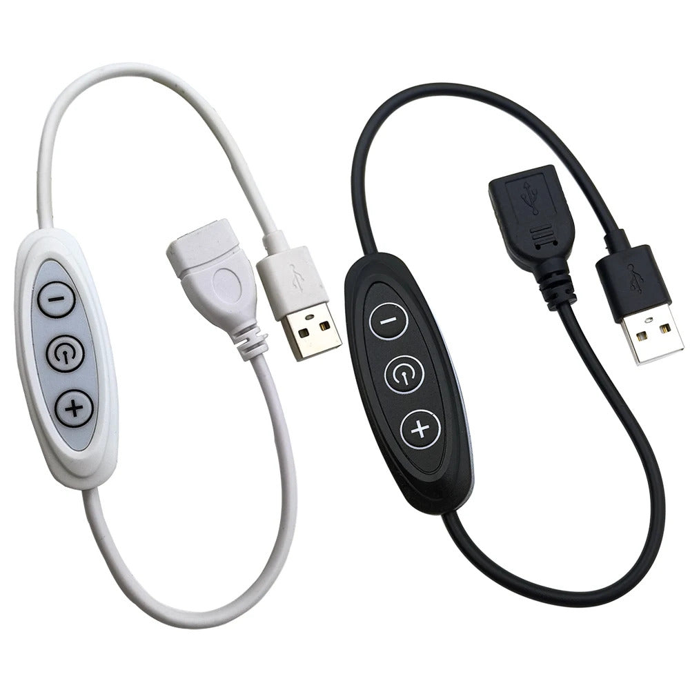 3 KEY USB DIMMER SWITCH 5V 2A 8 LEVEL DIMMING