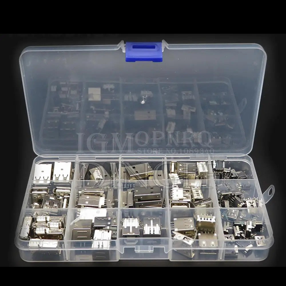 82 x USB TYPE A STANDARD PORT FEMALE & MALE SOCKETS PCB 14 TYPES