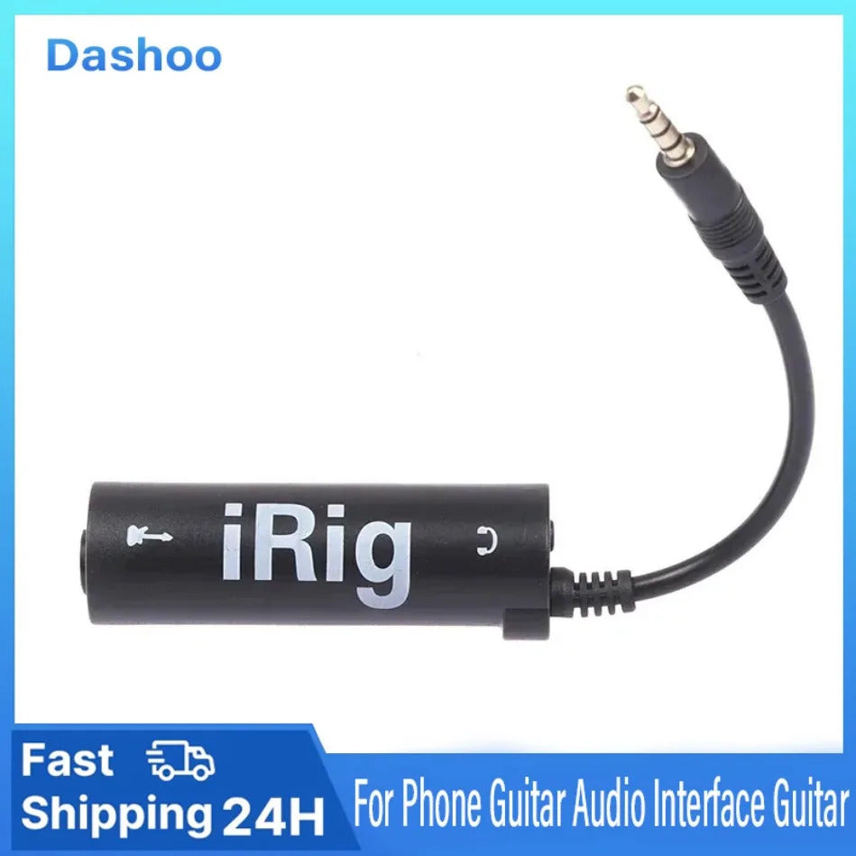 GUITAR INTERFACE ADAPTER FOR IOS IPHONE IPAD ELECTRIC GUITAR