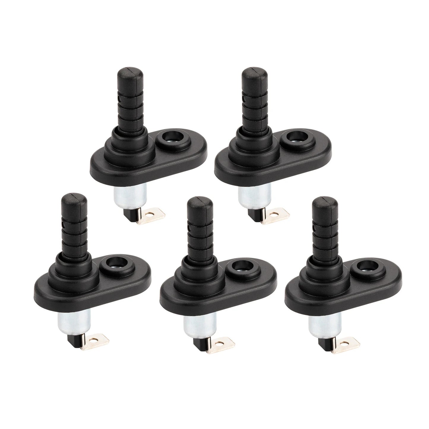5 x DOOR PIN SWITCH 12V MOMENTARY