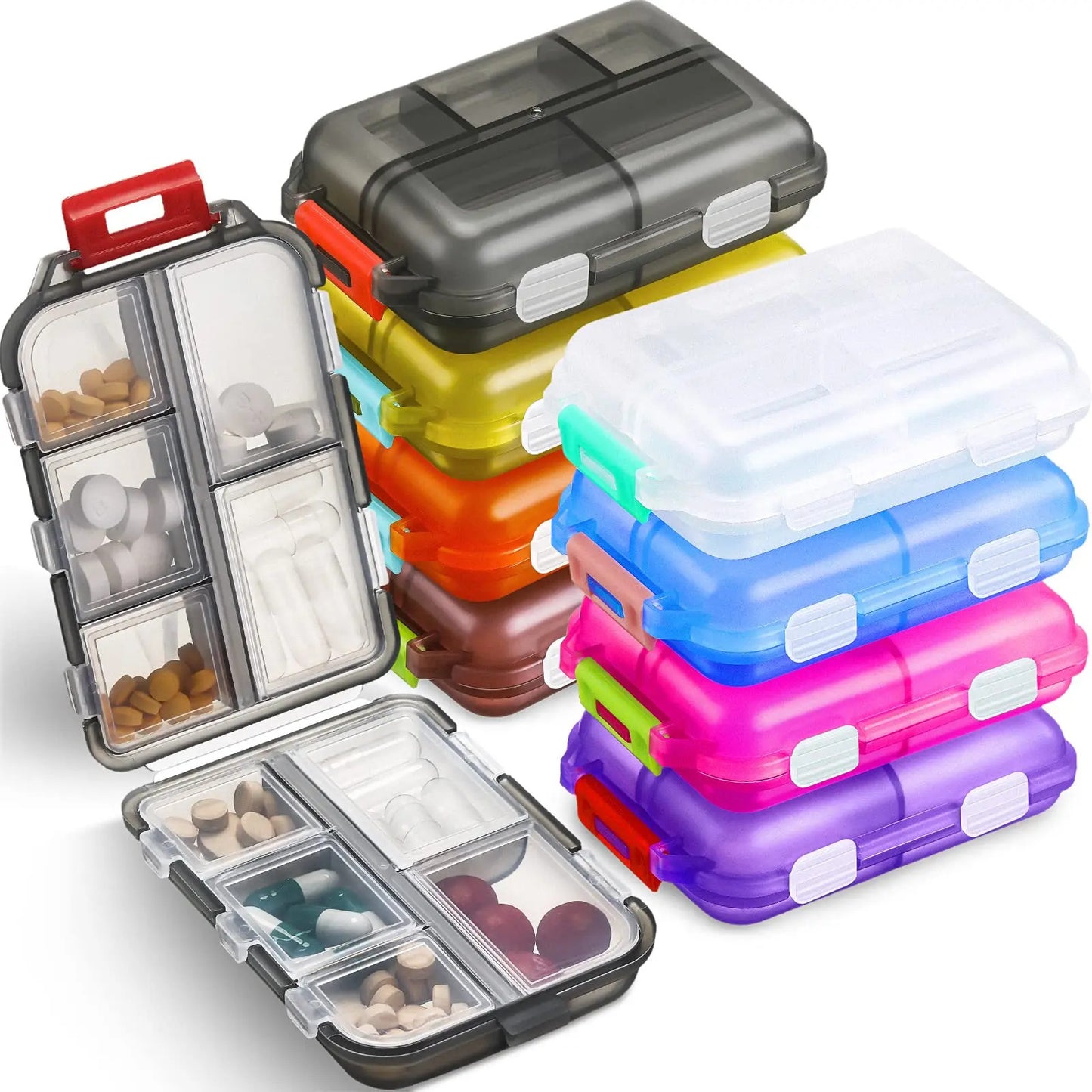 10 COMPARTMENT STORAGE BOX