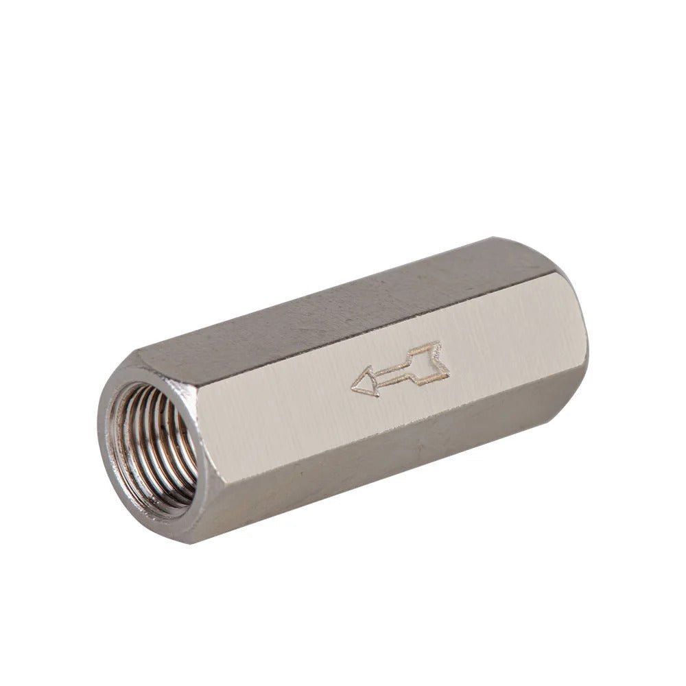 1/8" & 1/4" BSPP FEMALE - FEMALE PNEUMATIC CHECK VALVE