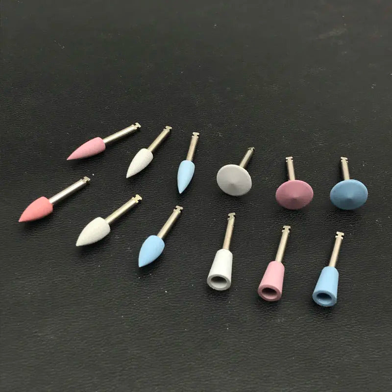 12 x DENTAL SILICONE GRINDING HEADS