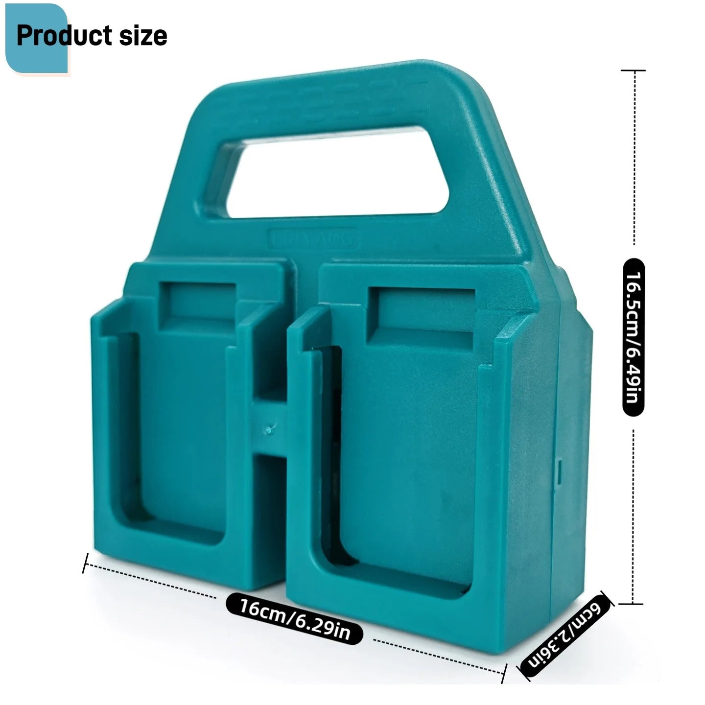 4 x MAKITA 18V BATTERY HOLDER STORAGE RACK
