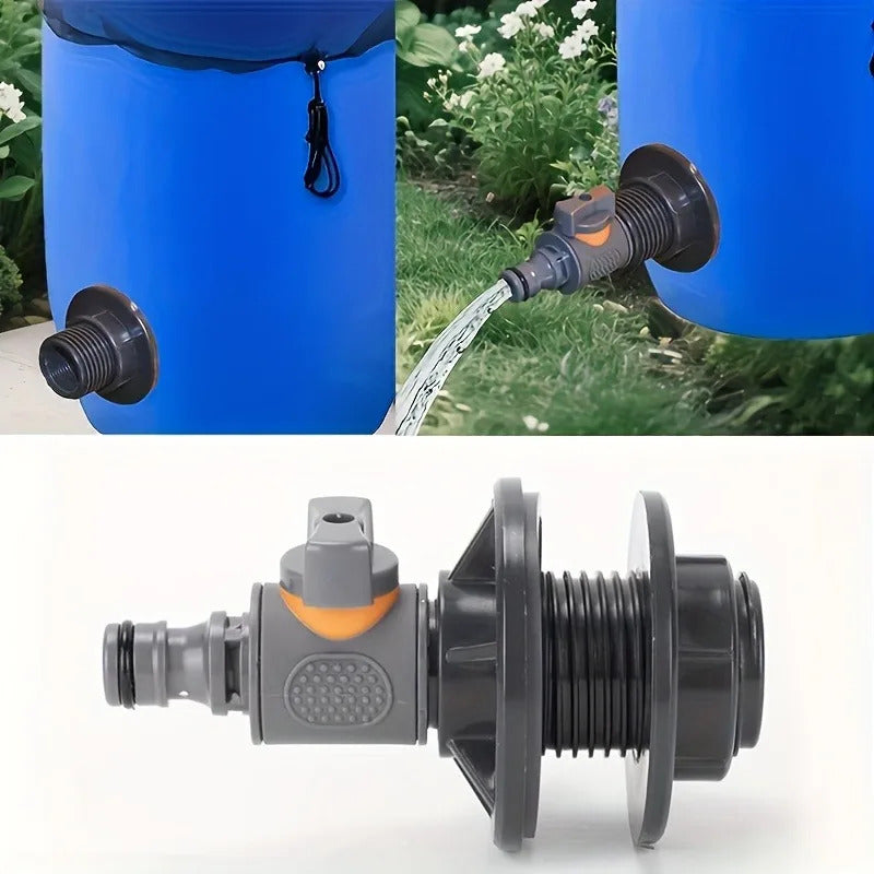PVC IBC WATER BARREL TAP AND TANK CONNECTOR