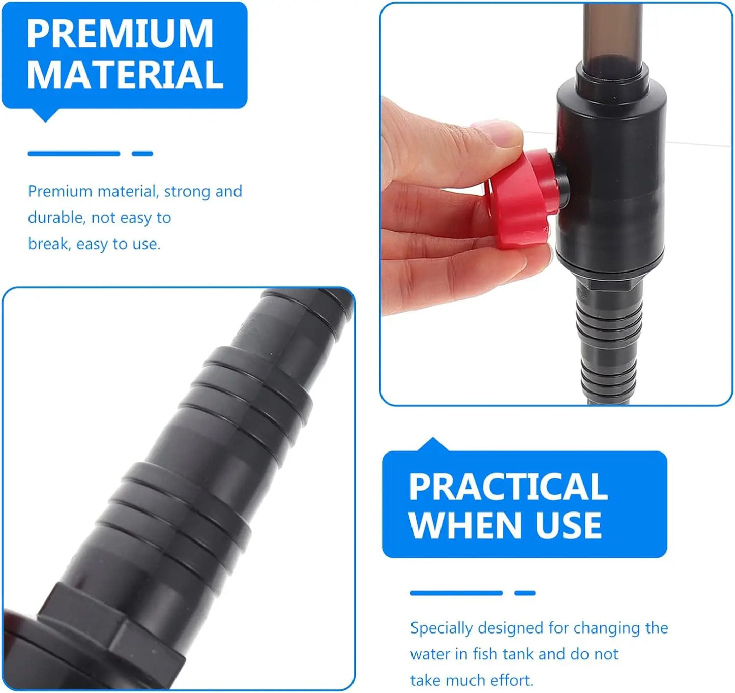 AQUARIUM HOOK OVER PIPE WITH TAP