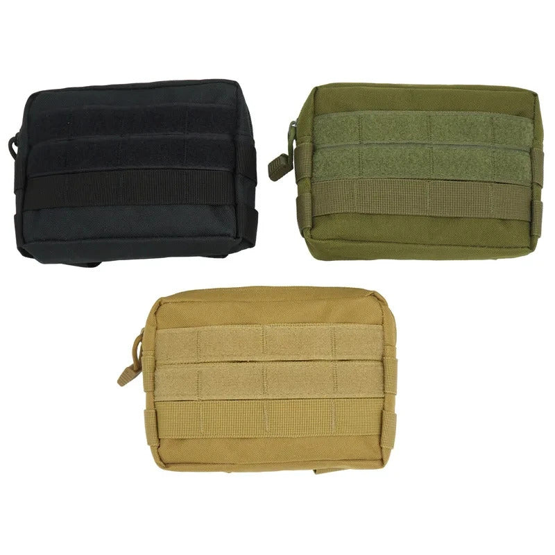 TACTICAL MOLLE WAIST BAG UTILITY POUCH EDC MEDICAL FIRST AID HUNTING OUTDOOR