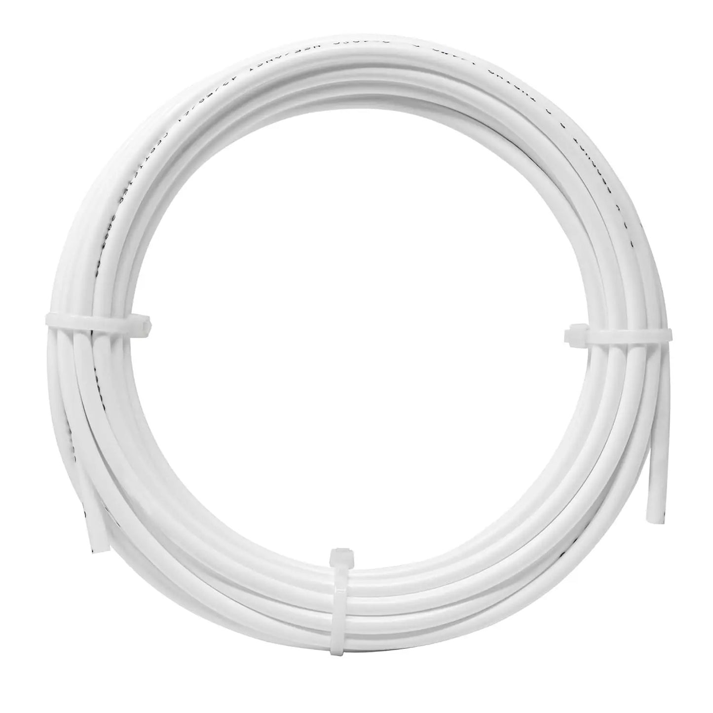 8 METERS OF 6mm RO UNIT PIPE WHITE 1/4"