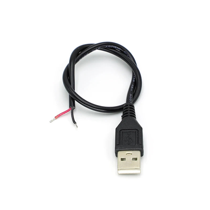 10 x USB 2.0 MALE PRE WIRED 2 PIN