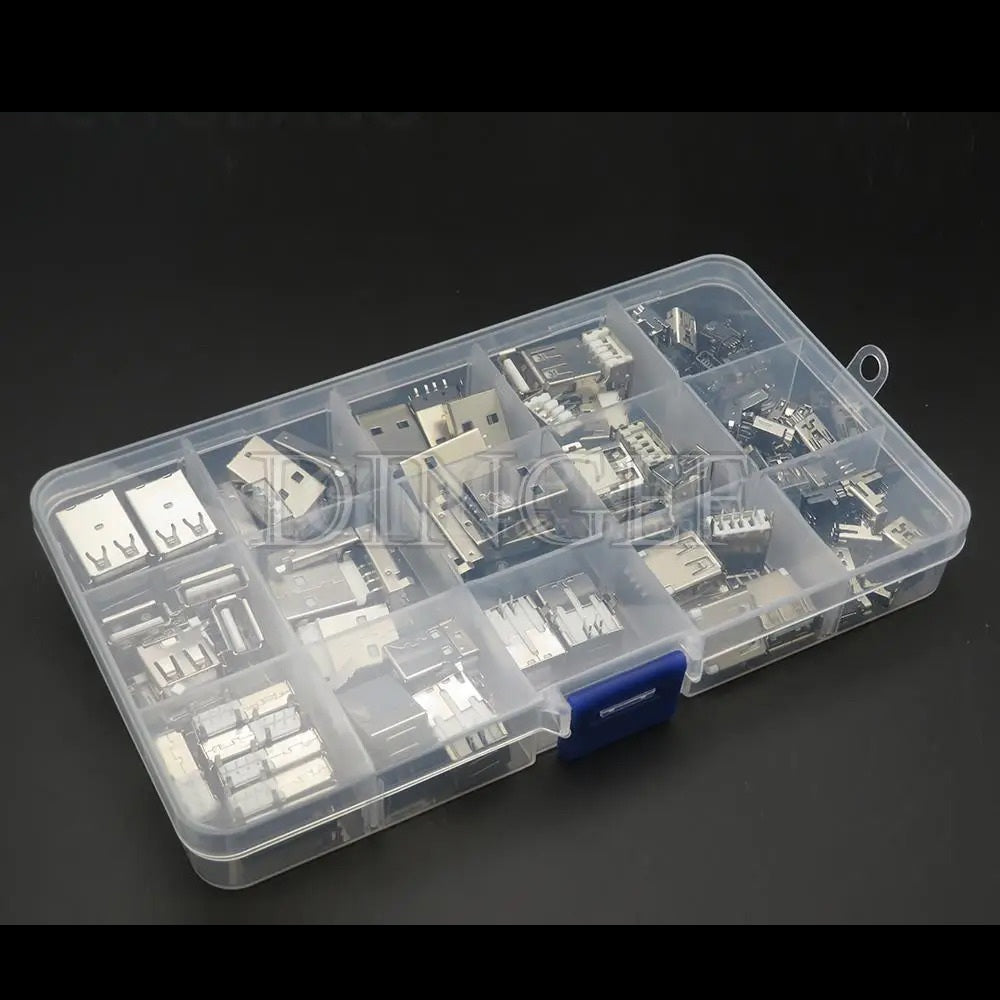 82 x USB TYPE A STANDARD PORT FEMALE & MALE SOCKETS PCB 14 TYPES