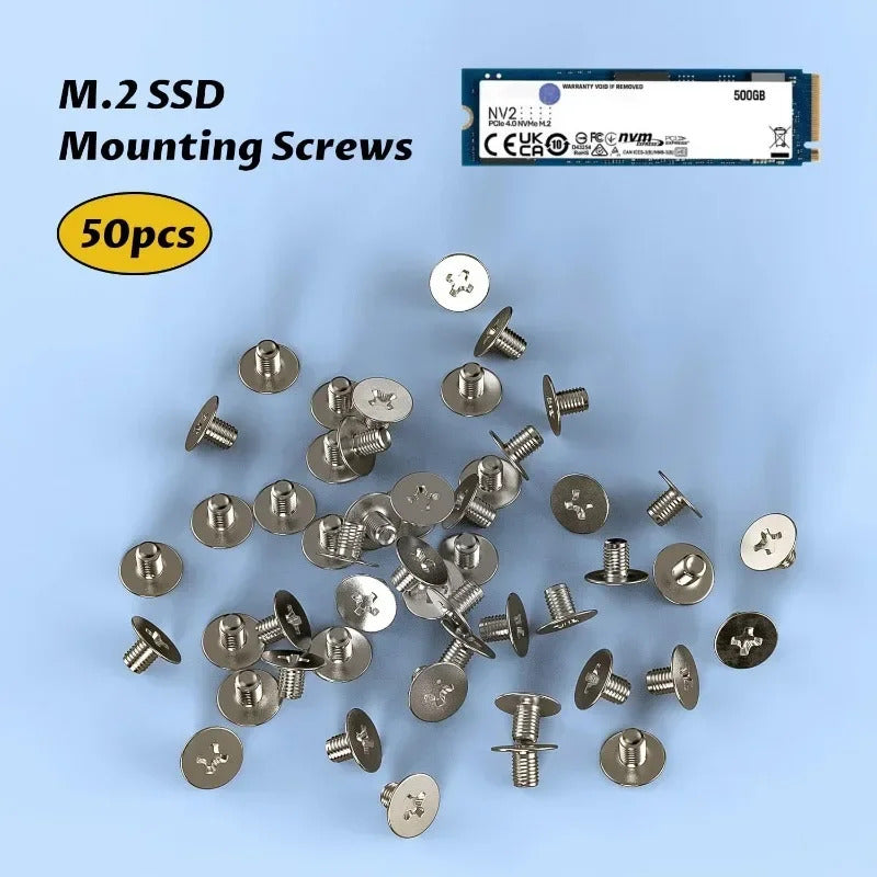 50 x M.2 SSD SCREW KIT & SCREWDRIVER