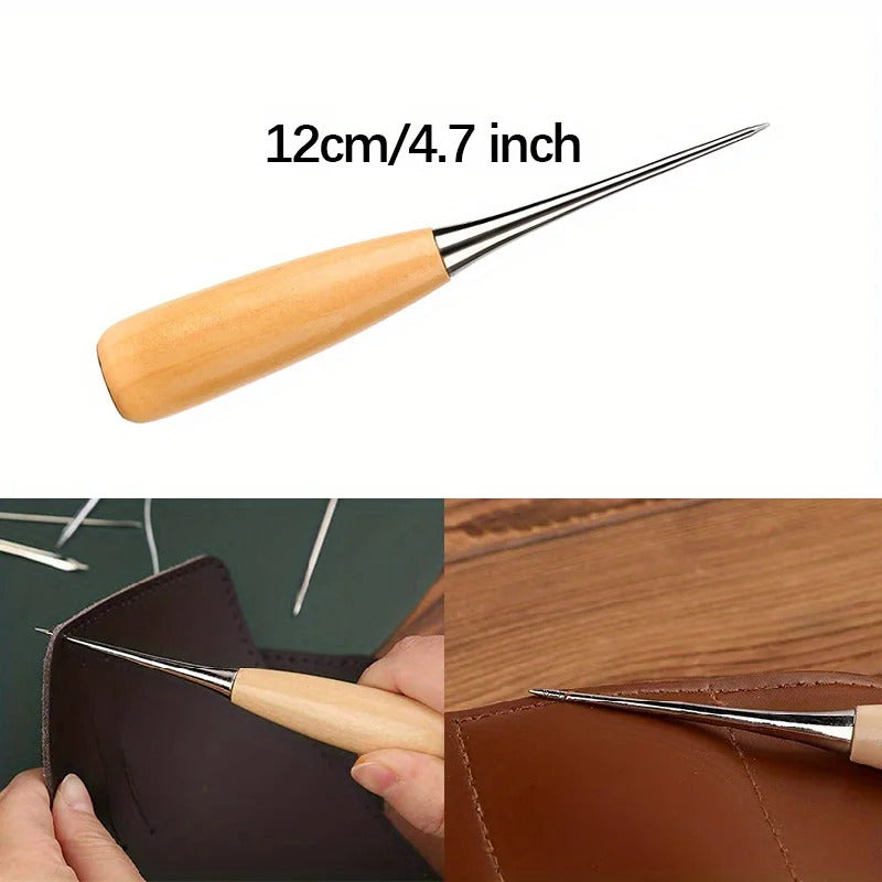 14 PIECE LEATHER CRAFT SEWING KIT