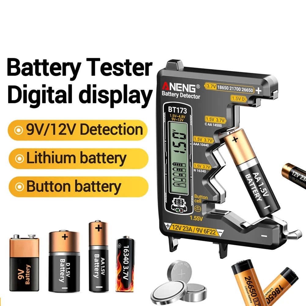 BATTERY TESTER FOR ALL BATTERIES