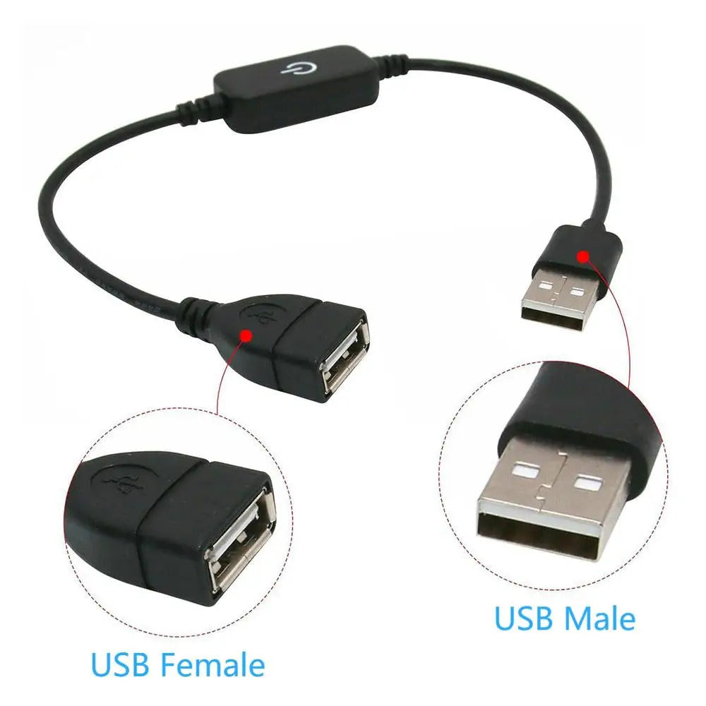 USB INLINE TOUCH SWITCH, ON OFF & DIMMER