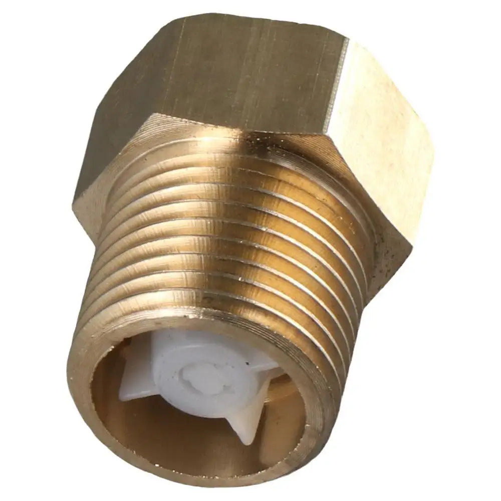 BRASS CHECK VALVE 1/2" FEMALE TO MALE