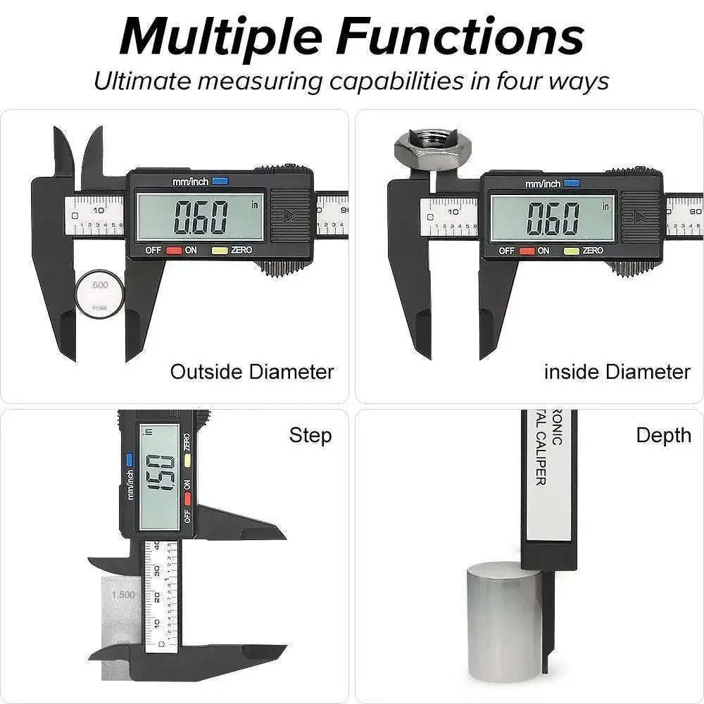 150mm ELECTRONIC DIGITAL CALIPER PLASTIC