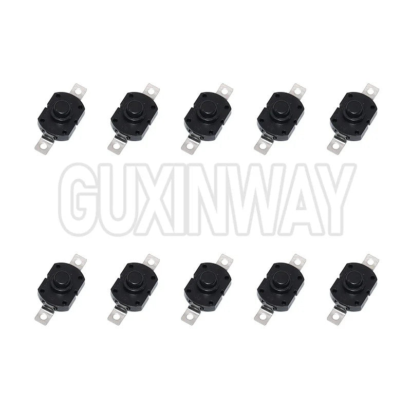 10 x ON OFF 30V 1A LOCK PUSH SWITCH LATCHING