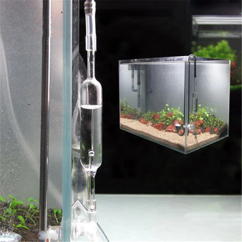 AQUARIUM GLASS CO2 BUBBLE COUNTER