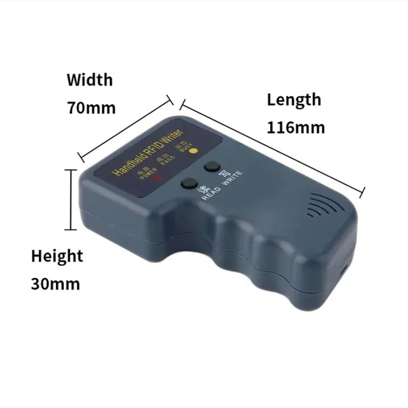 HANDHELD 125KHz EM4100 5200 RFID CARD WRITER COPIER