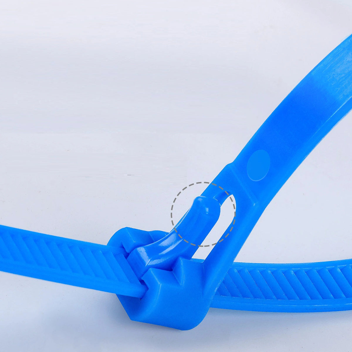 100 x REUSABLE NYLON CABLE TIES 150MM