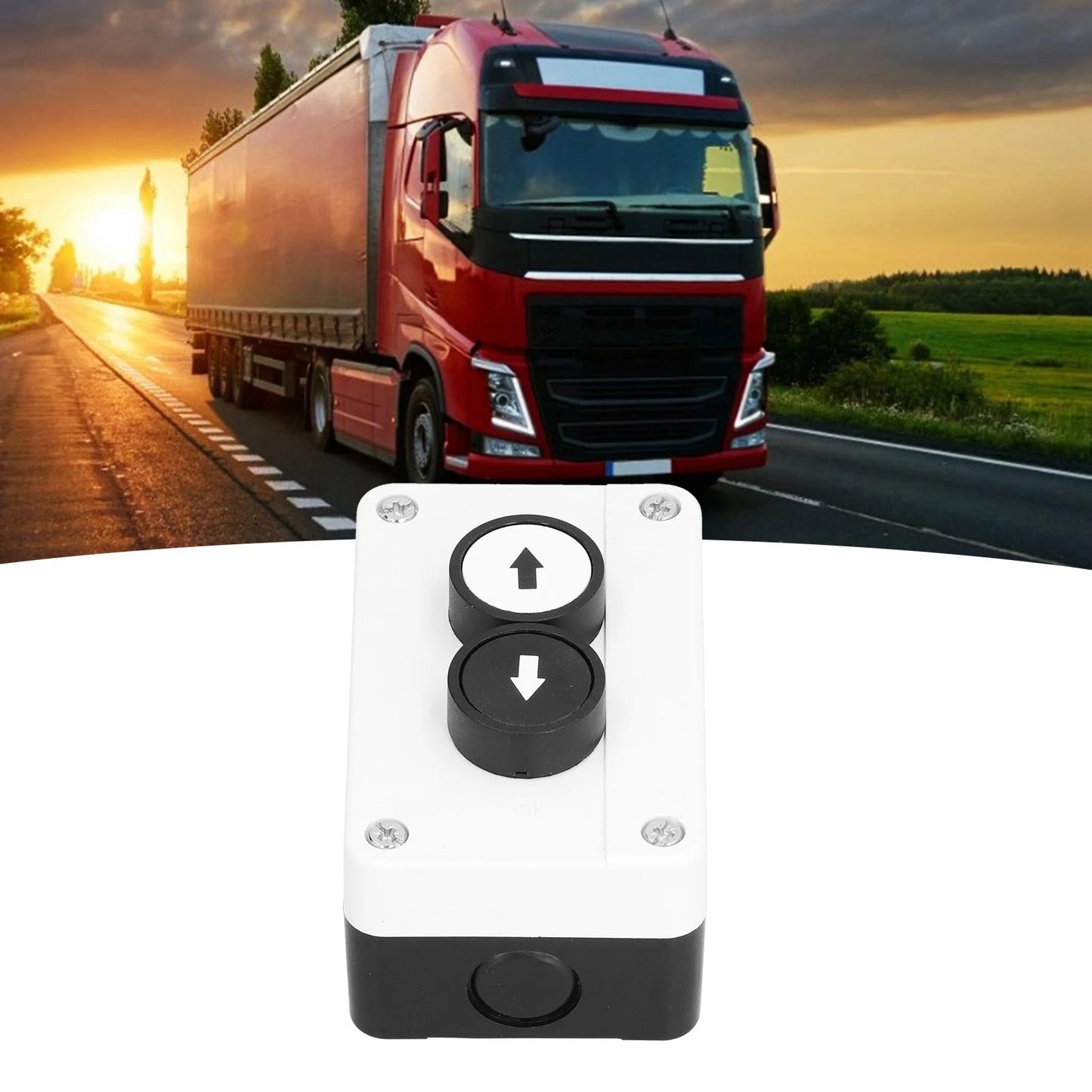 PUSH BUTTON STATION BOX - UP & DOWN MOMENTARY SWITCH
