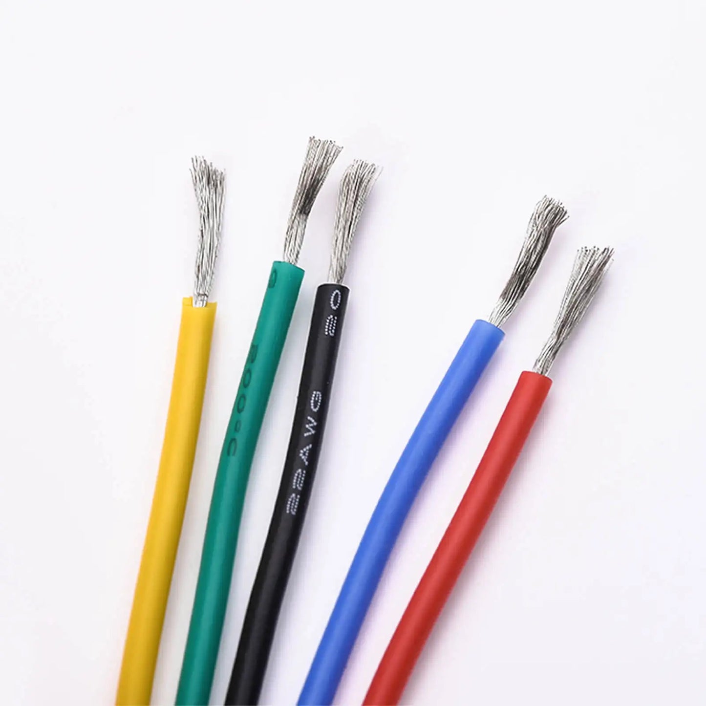 22 AWG FLEXIBLE STRANDED ELECTRIC WIRE 50m 5 COLOURS