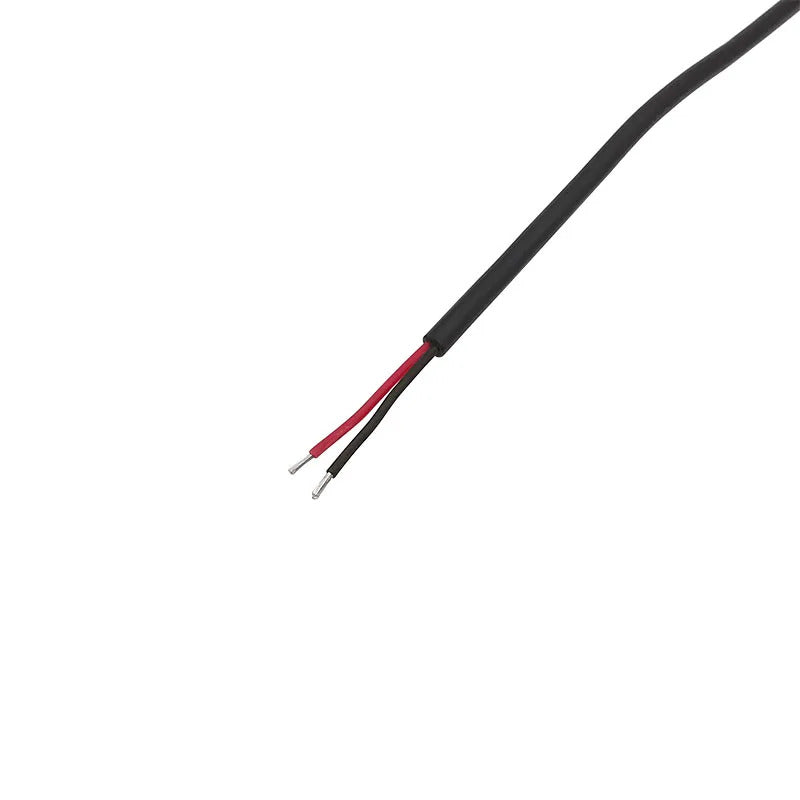 10 x 5V USB TYPE C MALE PLUG PRE WIRED, 2 PIN BLACK