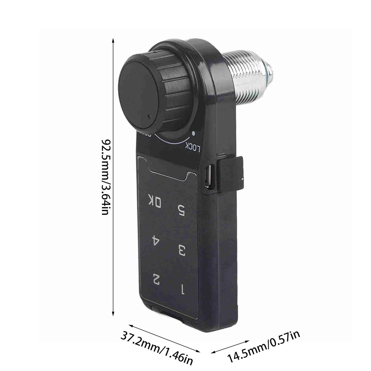 TOUCH KEYPAD ELECTRONIC LOCK - DIGITAL PASSWORD CABINET LOCK