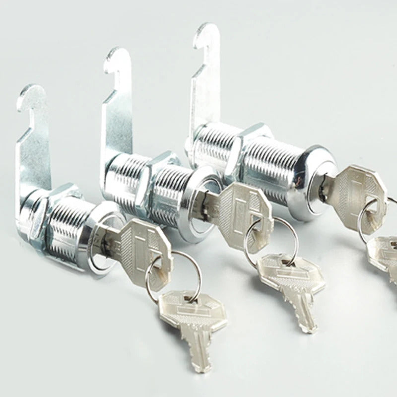 CAM LOCK 16 20 25 30mm 2 KEYS