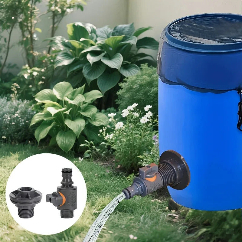 PVC IBC WATER BARREL TAP AND TANK CONNECTOR
