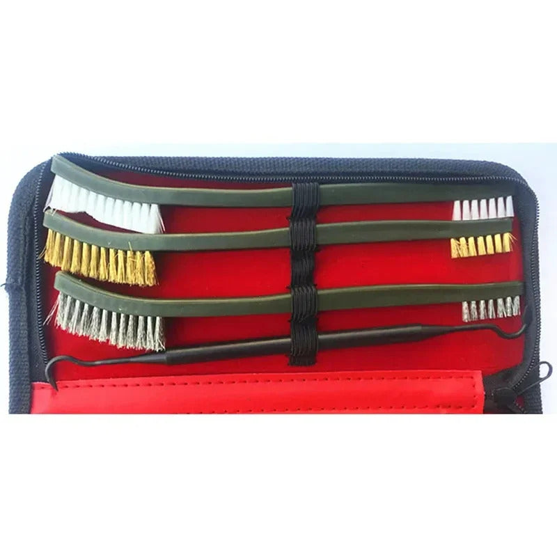 CLEANING BRUSH & PICK SET IN CASE 9 PACK