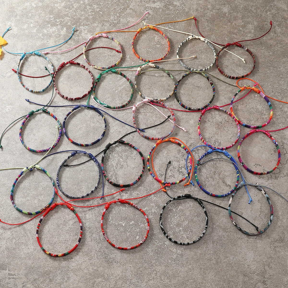 24 x BOHO SURFER BRACELET SET – BRAIDED BEACH FESTIVAL JEWELLERY FOR MEN & WOMEN 08