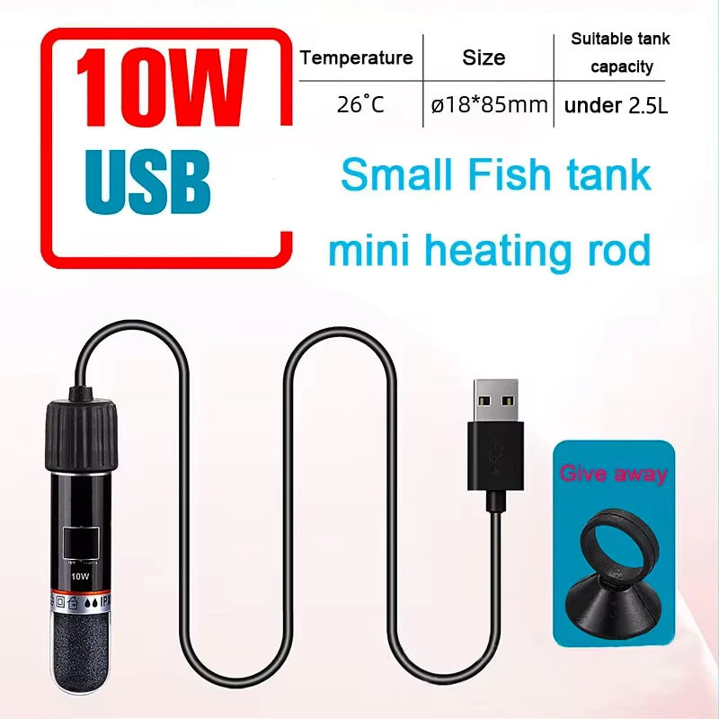 MINI USB AQUARIUM HEATER / HEATING ROD