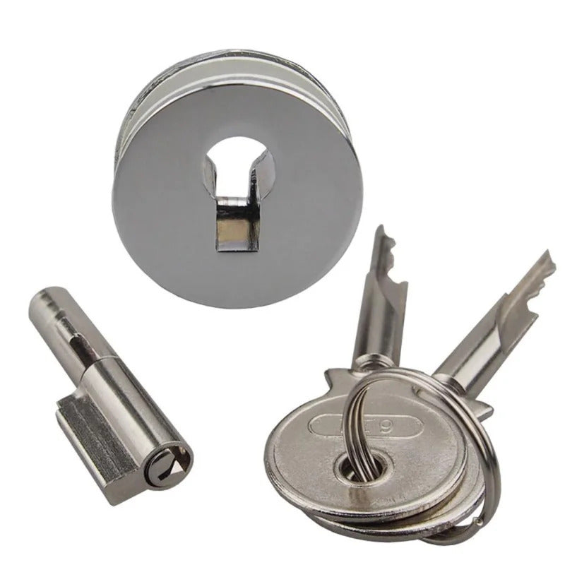 SLIDING GLASS SHOWCASE DISPLAY CABINET LOCK RATCHET KEYED ALIKE