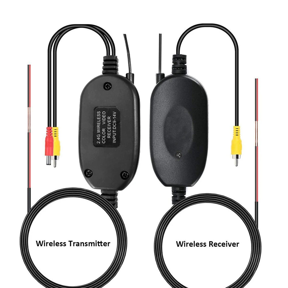 CAR WIRELESS REAR VIEW CAMERA VIDEO RECEIVER & TRANSMITTER