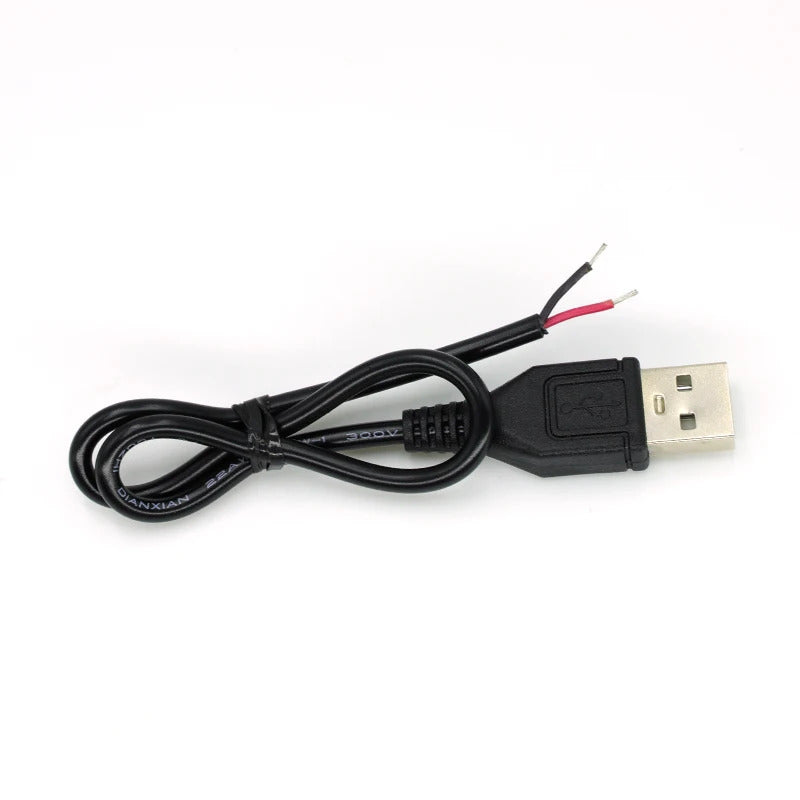 10 x USB 2.0 MALE PRE WIRED 2 PIN