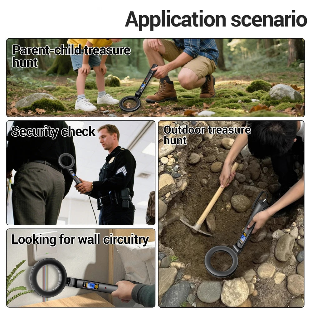 HANDHELD METAL DETECTOR DM3005B PRO