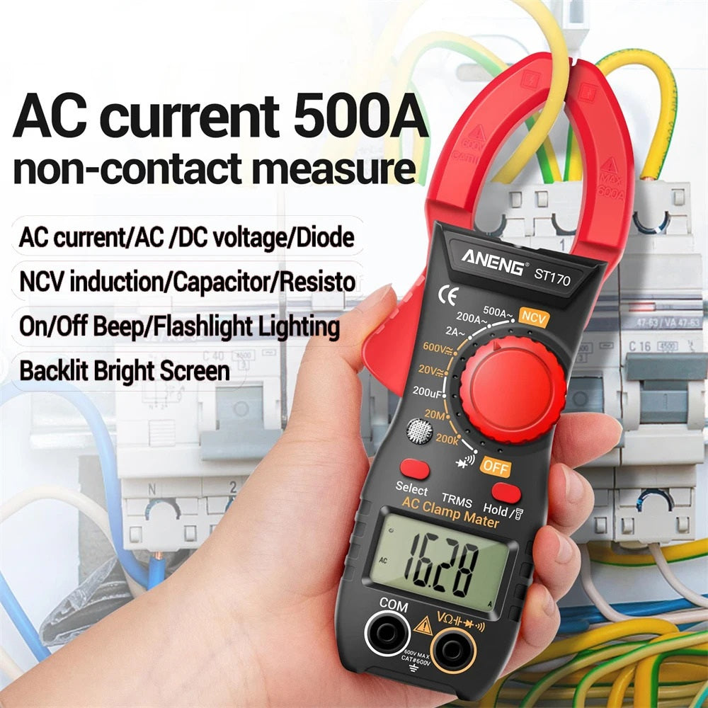 DIGITAL CLAMP METER 500A AC
