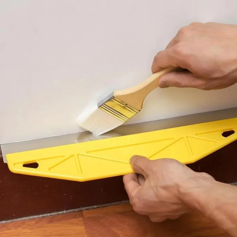 PAINT SHIELD EDGER STAINLESS STEEL PAINTING TRIM GUIDE WALL EDGE PROTECTOR 30CM