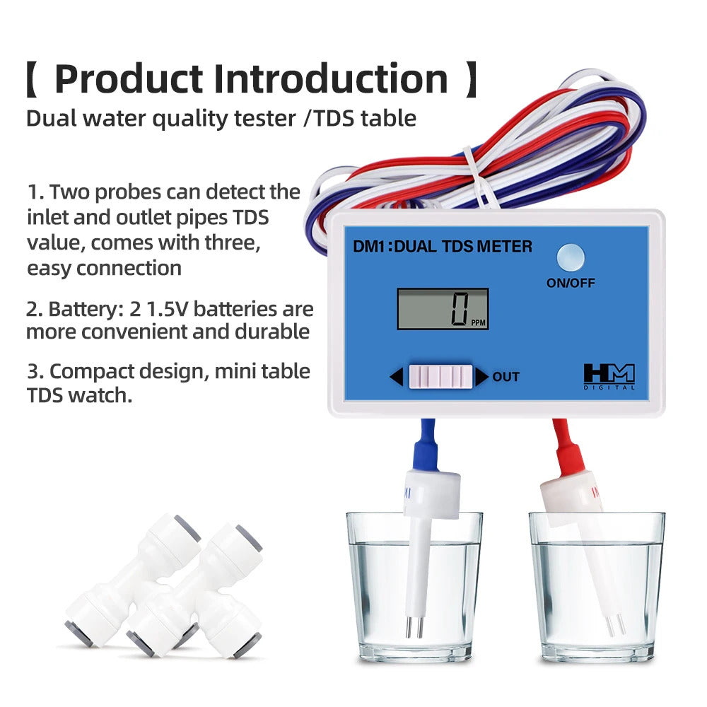 HM DIGITAL DUAL TDS METER