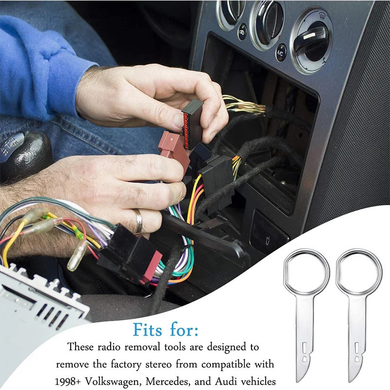 CAR RADIO REMOVAL TOOLS x 4